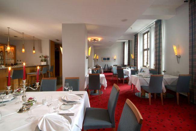 Hotel & Restaurant Michaelis Leipzig Restoran fotoğraf